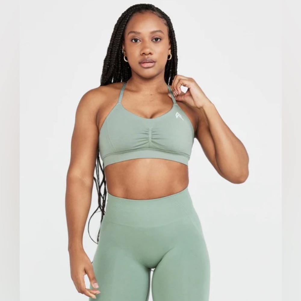 *NWT* ONER ACTIVE Effortless Micro Bralette SAGE sz SMALL
